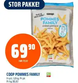 Obs Bygg COOP Pommes family tilbud