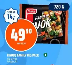 Obs Bygg FINDUS Family big pack tilbud