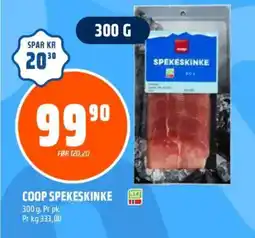 Obs Bygg COOP Spekeskinke tilbud