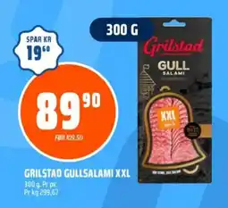 Obs Bygg GRILSTAD Gullsalami xxl tilbud