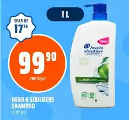 Obs Bygg HEAD & SHOULDERS Shampoo tilbud
