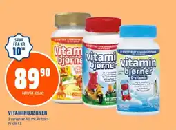 Obs Bygg Vitaminbjørner tilbud
