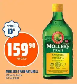 Obs Bygg MØLLERS Tran naturell tilbud
