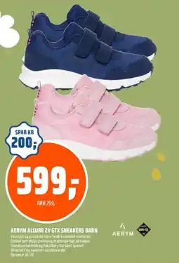 Obs Bygg AERYM Allure 2v gtx sneakers barn tilbud