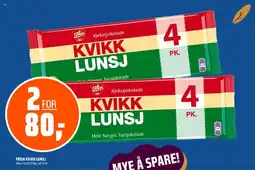 Obs Bygg FREIA Kvikk lunsj tilbud