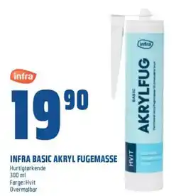 Obs Bygg INFRA Basic akryl fugemasse tilbud