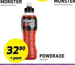 Bunnpris POWERADE, NOK 32.9 tilbud