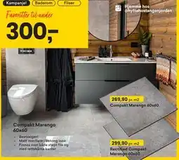 Right Price Tiles Compakt Marengo 60x60 tilbud