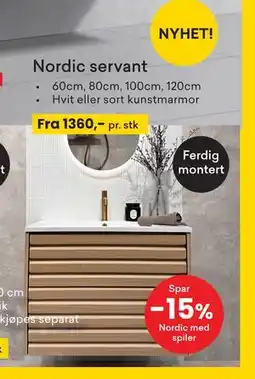 Right Price Tiles Nordic servant tilbud