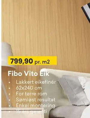 Right Price Tiles Fibo Vito Eik, NOK 799.9 tilbud