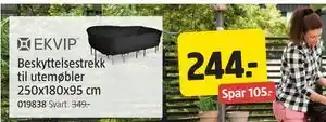 Beskyttelsestrekk til utemøbler 250x180x95 cm, NOK 244
