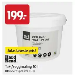 Jula Tak-/veggmaling 10 l, NOK 199 tilbud