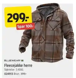 Jula Fleecejakke herre, NOK 299 tilbud