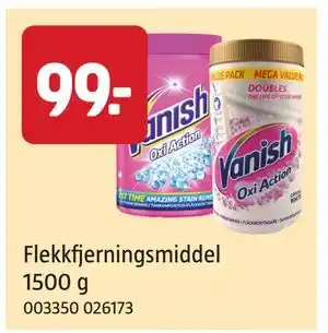 Jula Flekkfjerningsmiddel 1500 g, NOK 99 tilbud