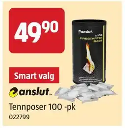 Jula Tennposer 100 -pk, NOK 49.9 tilbud