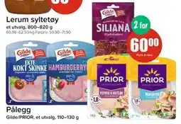 Spar Pålegg, NOK 60 tilbud