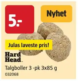 Jula Talgboller 3 -pk 3x85 g, NOK 5 tilbud