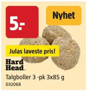 Jula Talgboller 3 -pk 3x85 g, NOK 5 tilbud