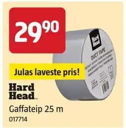 Jula Gaffateip 25 m, NOK 29.9 tilbud