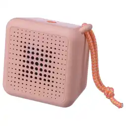 IKEA Vappeby Bærbar bluetooth-høytaler, vanntett/rosa tilbud