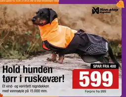 Buddy Hold hunden tørr i ruskevær! tilbud