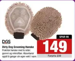 Buddy D.GS Dirty Dog Grooming Hanske tilbud