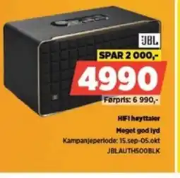 POWER JBL HIFI høyttaler Meget god lyd tilbud