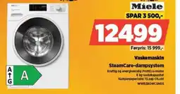 POWER Miele steamcare-dampsystem tilbud
