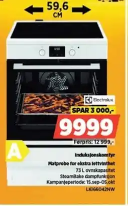 POWER Electrolux Induksjonskomfyr Matprobe for ekstra lettvinthet tilbud