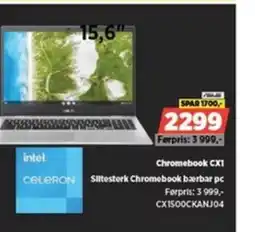 POWER Asus Chromebook CXI CELERON Siltesterk Chromebook bærbar pc tilbud