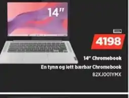 POWER 14" Chromebook En tynn og lett bærbar Chromebook tilbud