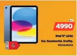 POWER IPad 11" (A16) Kul. Kunstnerisk. Kraftig. MD4A4KNA tilbud