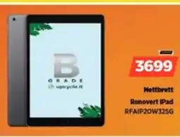 POWER Nettbrett Renovert IPad RFAIP20W32SG tilbud