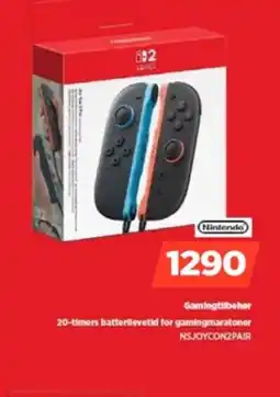 POWER Nintendo Gamingtilbeher 20-timers batterllevetid for gamingmaratoner tilbud