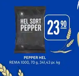 Rema 1000 PEPPER HEL, NOK 23.9 tilbud