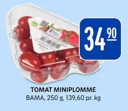 Rema 1000 TOMAT MINIPLOMME, NOK 34.9 tilbud