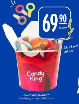 Rema 1000 CANDYKING SMÅGODT, NOK 69.9 tilbud