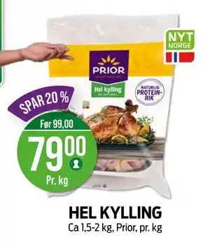 Kiwi HEL KYLLING, NOK 79 tilbud
