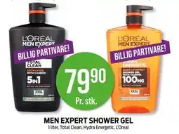 Kiwi MEN EXPERT SHOWER GEL, NOK 79.9 tilbud