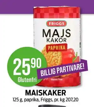 Kiwi MAISKAKER, NOK 25.9 tilbud