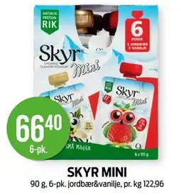 Kiwi SKYR MINI, NOK 66.4 tilbud