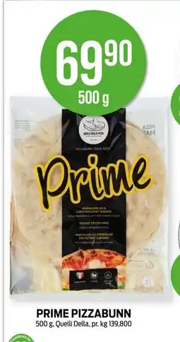 Kiwi PRIME PIZZABUNN, NOK 69.9 tilbud