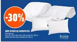 Coop Obs HØIE DYNER OG HODEPUTER tilbud