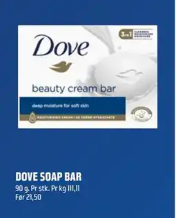 Coop Obs DOVE SOAP BAR, NOK 10 tilbud