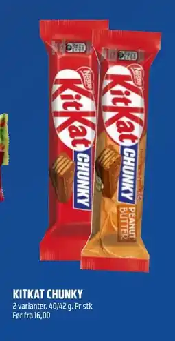 Coop Obs KITKAT CHUNKY, NOK 10 tilbud
