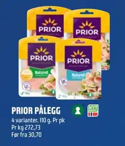 Coop Obs PRIOR PÅLEGG, NOK 30 tilbud