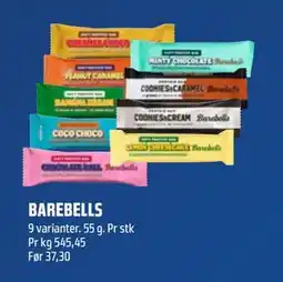 Coop Obs BAREBELLS, NOK 30 tilbud
