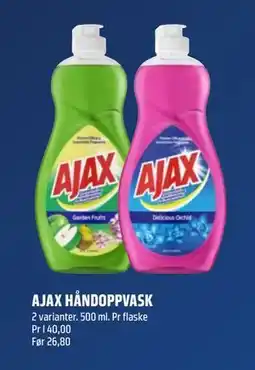 Coop Obs AJAX HÅNDOPPVASK, NOK 20 tilbud