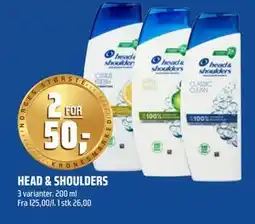 Coop Obs HEAD & SHOULDERS, NOK 50 tilbud