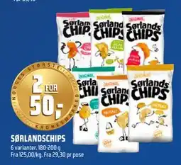 Coop Obs SØRLANDSCHIPS, NOK 50 tilbud